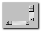 Пример полосы прокрутки (элемент ActiveX)